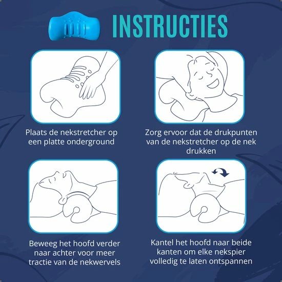 Onbody - Nekstretcher - Nekmassage apparaat - Tegen Nekpijn - Nek stretcher - Kerst - Black Friday - Hoofdkussen tegen Nekklachten - Nekkussen - Blauw Onbody - Nekstretcher - Nekmassage Apparaat - Tegen Nekpijn - Nek Stretcher - Kerst - Black Friday - Hoofdkussen Tegen Nekklachten - Nekkussen - Blauw -KLASVSA Verkoop 550x550 498