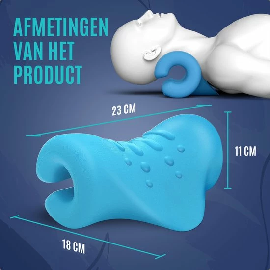 Onbody - Nekstretcher - Nekmassage apparaat - Tegen Nekpijn - Nek stretcher - Kerst - Black Friday - Hoofdkussen tegen Nekklachten - Nekkussen - Blauw Onbody - Nekstretcher - Nekmassage Apparaat - Tegen Nekpijn - Nek Stretcher - Kerst - Black Friday - Hoofdkussen Tegen Nekklachten - Nekkussen - Blauw -KLASVSA Verkoop 550x550 499
