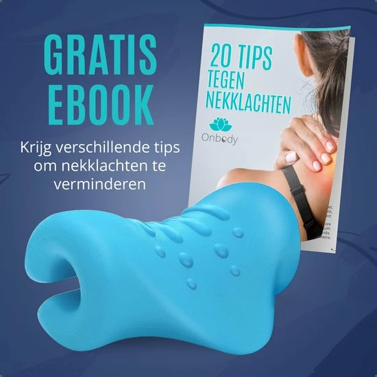 Onbody - Nekstretcher - Nekmassage apparaat - Tegen Nekpijn - Nek stretcher - Kerst - Black Friday - Hoofdkussen tegen Nekklachten - Nekkussen - Blauw Onbody - Nekstretcher - Nekmassage Apparaat - Tegen Nekpijn - Nek Stretcher - Kerst - Black Friday - Hoofdkussen Tegen Nekklachten - Nekkussen - Blauw -KLASVSA Verkoop 550x550 500