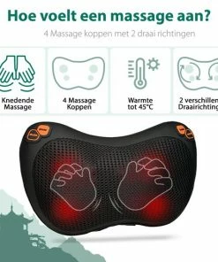 WeRelieff Shiatsu Massagekussen Met Warmte ? Nekmassage Kussen Met 3 Standen ? Massage Apparaat Voor Nek En Rug 18 WeRelieff Shiatsu Massagekussen Met Warmte ? Nekmassage Kussen Met 3 Standen ? Massage Apparaat Voor Nek En Rug -KLASVSA Verkoop 550x550 529