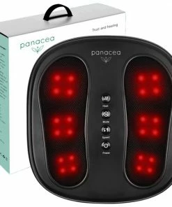 Panacea Voetmassage Apparaat Voor Bloedsomloop Voetroller Shiatsu - 24 Massagekoppen - Met Hoes