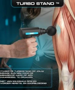Sanbo Mini Massage Gun - Sport En Relax Massage - Professioneel- Inclusief Koffer - Inclusief APP - 5 Opzetstukken - Massage Apparaat - Massage Pistool - Black Friday 2022 -KLASVSA Verkoop 550x550 54