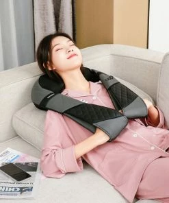 Northwall? Massagekussen Met Draagtas - Nekmassage Apparaat - Shiatsu Massage - Massage Kussen Nek En Rug - Massage Apparaat - Infrarood Massageapparaat -KLASVSA Verkoop 550x550 566