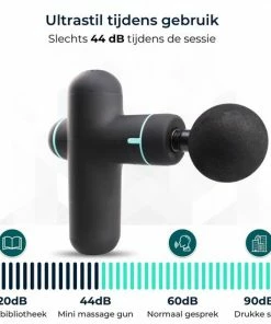 Massagerr? Mini Massage Gun - Massage Pistool - Inclusief Koffer En Stressbal ? Sport En Relax Massage Apparaat ? Nek, Rug, Voet, Schouder - Klein, Krachtig En Stil -KLASVSA Verkoop 550x550 570