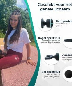 Massagerr? Mini Massage Gun - Massage Pistool - Inclusief Koffer En Stressbal ? Sport En Relax Massage Apparaat ? Nek, Rug, Voet, Schouder - Klein, Krachtig En Stil -KLASVSA Verkoop 550x550 571