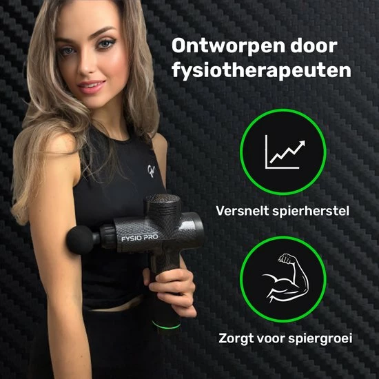 FYSIO PRO - Massage Gun - Sport En Relax Massage - Professioneel - Inclusief 6 Opzetstukken 3 FYSIO PRO - Massage Gun - Sport En Relax Massage - Professioneel - Inclusief 6 Opzetstukken - Afbeelding 3
