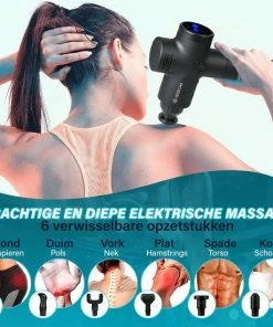 Jotechs Massage Gun - Massage Apparaat - Massage Pistool - Full Body - Sport En Relax Massage - Professioneel En Krachtig Massage Pistool - Professioneel 30 Standen - Massage Pistool - Incl. 6 Opzetstukken En Koffer -KLASVSA Verkoop 550x550 582