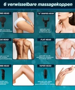 Jotechs Massage Gun - Massage Apparaat - Massage Pistool - Full Body - Sport En Relax Massage - Professioneel En Krachtig Massage Pistool - Professioneel 30 Standen - Massage Pistool - Incl. 6 Opzetstukken En Koffer -KLASVSA Verkoop 550x550 586