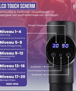 BuyHes Massage Gun - Massage Apparaat - Pijnbestrijding -KLASVSA Verkoop 550x550 604