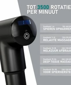 SMARTIFY Massage Gun - Sport En Relax Massage - Professioneel Massage Gun - Draadloos - Inclusief Koffer -KLASVSA Verkoop 550x550 62