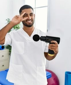 Apeiron Mini Massage Gun - Sport En Relax Massage - Professioneel - Inclusief Koffer - 4 Opzetstukken - Massage Apparaat - Massage Pistool -KLASVSA Verkoop 550x550 626