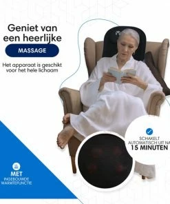 Duerté - Shiatsu Massagekussen Nek En Rug Incl. Infrarood - Massage Stoel Met Vibratie - Inklapbaar En Draagbaar 10 Duerté - Shiatsu Massagekussen Nek En Rug Incl. Infrarood - Massage Stoel Met Vibratie - Inklapbaar En Draagbaar -KLASVSA Verkoop 550x550 643