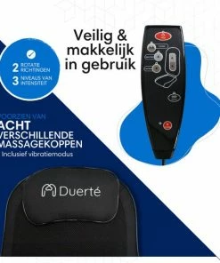 Duerté - Shiatsu Massagekussen Nek En Rug Incl. Infrarood - Massage Stoel Met Vibratie - Inklapbaar En Draagbaar 12 Duerté - Shiatsu Massagekussen Nek En Rug Incl. Infrarood - Massage Stoel Met Vibratie - Inklapbaar En Draagbaar -KLASVSA Verkoop 550x550 644