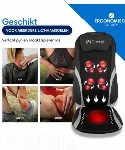 Duerté - Shiatsu Massagekussen Nek En Rug Incl. Infrarood - Massage Stoel Met Vibratie - Inklapbaar En Draagbaar 13 Duerté - Shiatsu Massagekussen Nek En Rug Incl. Infrarood - Massage Stoel Met Vibratie - Inklapbaar En Draagbaar -KLASVSA Verkoop 550x550 645