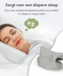 Lifeproducts Nekstretcher ? Massagekussen ? Nekmassage Apparaat ? Shiatsu Massagekussen ? Kussen Voor Nekklachten ? Nek Stretcher - Grijs -KLASVSA Verkoop 550x550 650