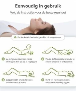 Lifeproducts Nekstretcher ? Massagekussen ? Nekmassage Apparaat ? Shiatsu Massagekussen ? Kussen Voor Nekklachten ? Nek Stretcher - Grijs -KLASVSA Verkoop 550x550 651