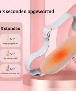 Thuys Menstruatie Pijnverlichting - Warmtegordel - Massage Band - Roze -KLASVSA Verkoop 550x550 689