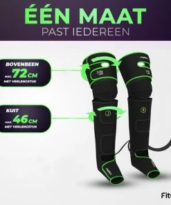 Professioneel Beenmassage & Voetmassage Apparaat Voor Bloedcirculatie - Sport Gym Fitness - Recovery Boots - Voet Massage Vermoeide Benen Shiatsu Luchtcompressie Bloedsomloop Lymfedrainageapparaat Oedeem Vibrolegs FitGun? Air-C Pro -KLASVSA Verkoop 550x550 696