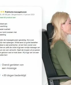 Lifeproducts Oplaadbaar Shiatsu Massagekussen | Draadloos Massageapparaat Met Verwarming -KLASVSA Verkoop 550x550 71