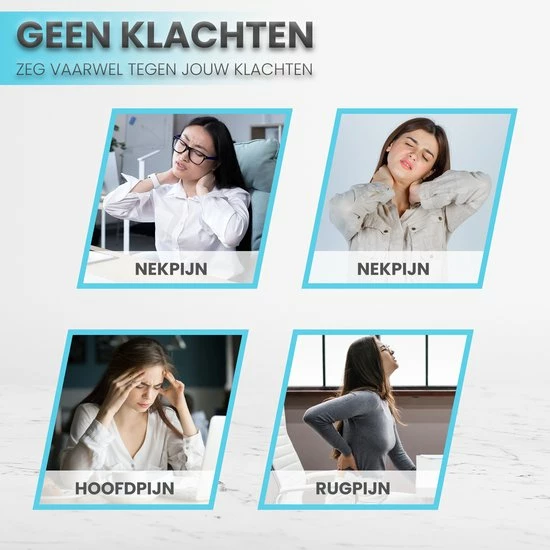 Merkloos Nekstretcher - Massagekussen - Massage Apparaat - Nekpijn - Ontspanning - Spierknopen - Knooppunten - Nekstretcher 2 Kleuren 4 Merkloos Nekstretcher - Massagekussen - Massage Apparaat - Nekpijn - Ontspanning - Spierknopen - Knooppunten - Nekstretcher 2 Kleuren - Afbeelding 4