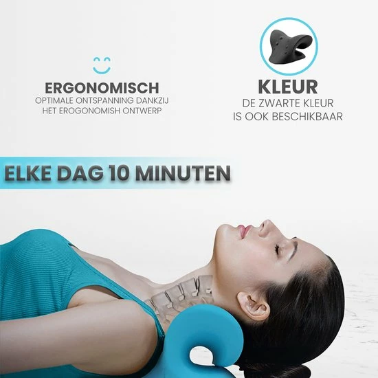 Merkloos Nekstretcher - Massagekussen - Massage Apparaat - Nekpijn - Ontspanning - Spierknopen - Knooppunten - Nekstretcher 2 Kleuren 8 Merkloos Nekstretcher - Massagekussen - Massage Apparaat - Nekpijn - Ontspanning - Spierknopen - Knooppunten - Nekstretcher 2 Kleuren - Afbeelding 8