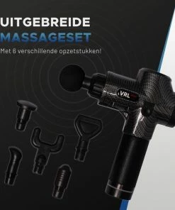 VRL Massage Gun ? Compressie En Vibratie Massage ? Shiatsu ? Sport ? Inclusief 6 Opzetkoppen ? Opbergkoffer En E-book -KLASVSA Verkoop 550x550 761