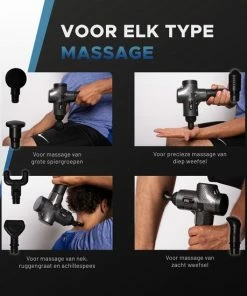 VRL Massage Gun ? Compressie En Vibratie Massage ? Shiatsu ? Sport ? Inclusief 6 Opzetkoppen ? Opbergkoffer En E-book -KLASVSA Verkoop 550x550 762