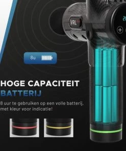 VRL Massage Gun ? Compressie En Vibratie Massage ? Shiatsu ? Sport ? Inclusief 6 Opzetkoppen ? Opbergkoffer En E-book -KLASVSA Verkoop 550x550 764