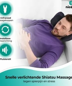 Niceey Shiatsu Massagekussen Nek En Rug - Nekmassage Apparaat - Infrarood Massageapparaat - Massage Kussen - 8 Massageknoppen - Zwart 9 Niceey Shiatsu Massagekussen Nek En Rug - Nekmassage Apparaat - Infrarood Massageapparaat - Massage Kussen - 8 Massageknoppen - Zwart -KLASVSA Verkoop 550x550 793