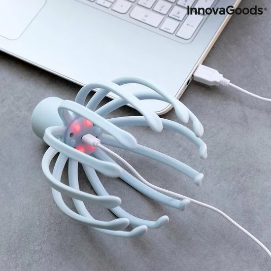 InnovaGoods Hoofd Massage Apparaat Met Oplaadbar Kop - Helax 3 InnovaGoods Hoofd Massage Apparaat Met Oplaadbar Kop - Helax - Afbeelding 3
