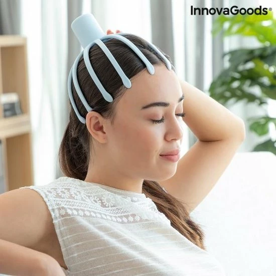 InnovaGoods Hoofd Massage Apparaat Met Oplaadbar Kop - Helax 8 InnovaGoods Hoofd Massage Apparaat Met Oplaadbar Kop - Helax - Afbeelding 8