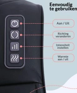 Buxibo Elektrisch Shiatsu Massage Kussen 2.00 - Met Stoelgesp En Armlussen- Met Warmte Functie - Zwart 13 Buxibo Elektrisch Shiatsu Massage Kussen 2.00 - Met Stoelgesp En Armlussen- Met Warmte Functie - Zwart -KLASVSA Verkoop 550x550 848