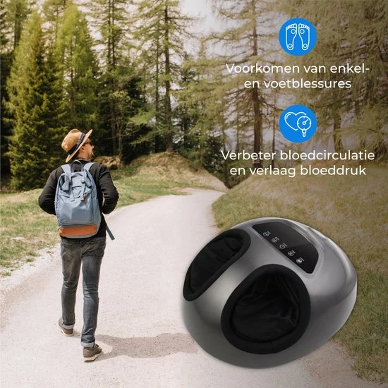 Nuvance - Voetmassage apparaat - 15 Standen - Bloedsomloop - Grijs Nuvance - Voetmassage Apparaat - 15 Standen - Bloedsomloop - Grijs -KLASVSA Verkoop 550x550 862