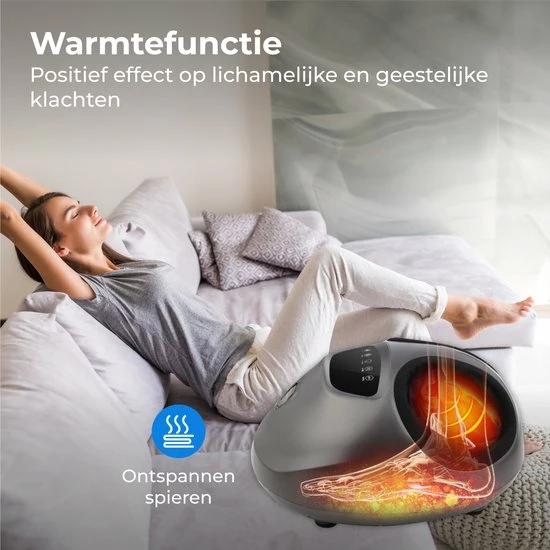 Nuvance - Voetmassage apparaat - 15 Standen - Bloedsomloop - Grijs Nuvance - Voetmassage Apparaat - 15 Standen - Bloedsomloop - Grijs -KLASVSA Verkoop 550x550 864