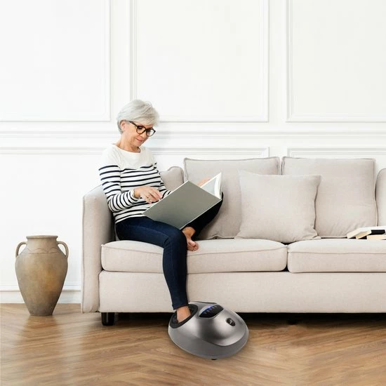 Nuvance - Voetmassage apparaat - 15 Standen - Bloedsomloop - Grijs Nuvance - Voetmassage Apparaat - 15 Standen - Bloedsomloop - Grijs -KLASVSA Verkoop 550x550 866