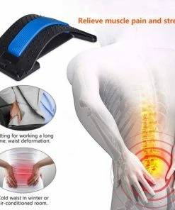 Merkloos Rugstretcher - Backstretcher - Massageapparaat - Spiermassage - Rugmat - Acupunctuurmat - Acupunctuurmassage - Rugmassage - Blessure Hulp - Rugblessuremassage Accupuntuur - Massage - Rugblessure -KLASVSA Verkoop 550x550 867