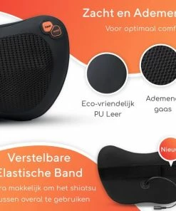 Comfore - Draadloos Massage Kussen - Shiatsu Massage - Infrarood Warmte -KLASVSA Verkoop 550x550 879