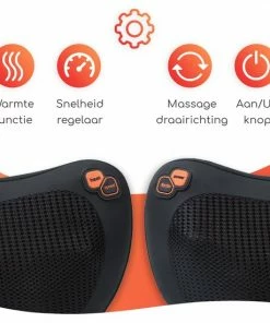Comfore - Draadloos Massage Kussen - Shiatsu Massage - Infrarood Warmte -KLASVSA Verkoop 550x550 882