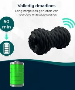 Massagerr? Duo Massagebal - Vibrerend - Triggerpoint Bal - 4 Tril Niveaus - Massage Bal Elektrisch - Peanut Ball - Lacrosse Bal - Massage Roller Rug, Nek, Fullbody -KLASVSA Verkoop 550x550 920