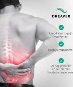 Dreaver Backstretcher - Beukenhout - Rugstretcher - Nekstretcher- Rugstrekker Bij Rugklachten - Drukpunt Massage - Rugpijn - Rug Corrector -KLASVSA Verkoop 550x550 937