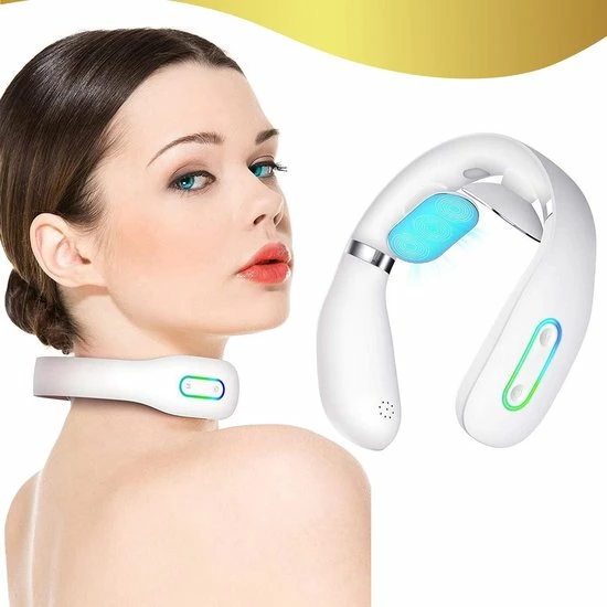 MostEssential Premium Nekmassage Apparaat 2022 Model - Nekmassage - Massagekussen - Massage - Infrarood - 5 Massages & 16 Levels 3 MostEssential Premium Nekmassage Apparaat 2022 Model - Nekmassage - Massagekussen - Massage - Infrarood - 5 Massages & 16 Levels - Afbeelding 3