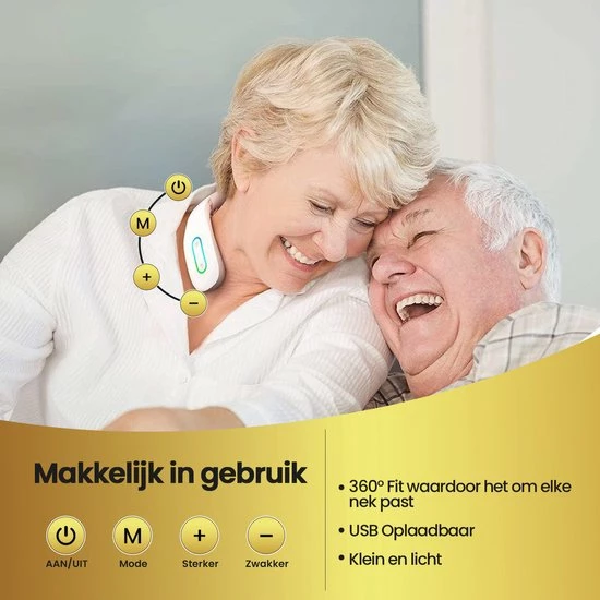 MostEssential Premium Nekmassage Apparaat 2022 Model - Nekmassage - Massagekussen - Massage - Infrarood - 5 Massages & 16 Levels 7 MostEssential Premium Nekmassage Apparaat 2022 Model - Nekmassage - Massagekussen - Massage - Infrarood - 5 Massages & 16 Levels - Afbeelding 7