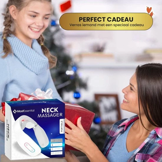 MostEssential Premium Nekmassage Apparaat 2022 Model - Nekmassage - Massagekussen - Massage - Infrarood - 5 Massages & 16 Levels 9 MostEssential Premium Nekmassage Apparaat 2022 Model - Nekmassage - Massagekussen - Massage - Infrarood - 5 Massages & 16 Levels - Afbeelding 9
