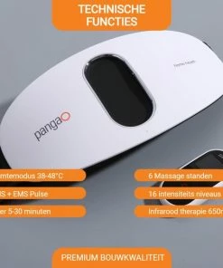 Pangao Rugmassage Apparaat Tegen Rugpijn - Massage Apparaat Met Infraroodlamp - TENS Apparaat Elektroden EMS Pulse - Rugpijn Verlichten -KLASVSA Verkoop 550x550 950