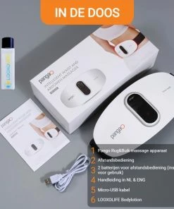 Pangao Rugmassage Apparaat Tegen Rugpijn - Massage Apparaat Met Infraroodlamp - TENS Apparaat Elektroden EMS Pulse - Rugpijn Verlichten -KLASVSA Verkoop 550x550 951
