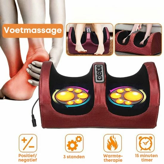 Voetmassage apparaat - 12 massageballen - Automatische timer - Bloedsomloop - Voetmassage - Voetmassage apparaat bloedsomloop - Moederdag cadeautje Merkloos Voetmassage Apparaat - 12 Massageballen - Automatische Timer - Bloedsomloop - Voetmassage - Voetmassage Apparaat Bloedsomloop - Moederdag Cadeautje -KLASVSA Verkoop 550x550 984