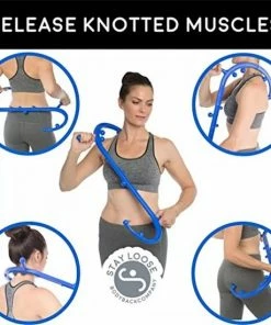 Merkloos Thera Cane - Massage Stick - Spierknopen - Spierpijn - Fysio - S-Trigger Massage - Nekpijn - Rugpijn - Bloedcirculatie - Trigger Point -KLASVSA Verkoop 550x550 998