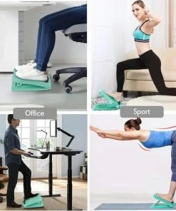 Merkloos Stretch Board - Incline Board - Slant Board - Kuit Stretcher - Calf Stretcher - Blessure Preventie- Verstelbaar- Inklapbaar-rekken- Voeten En Kuiten Rekken-antislip Bobbels -KLASVSA Verkoop 550x551 21