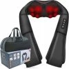 Keltzman Shiatsu Massage Kussen - Electrische Nek, Schouder En Rugmassage - Warmte Functie - Luxe Model - Infrarood - Gratis Draagtas