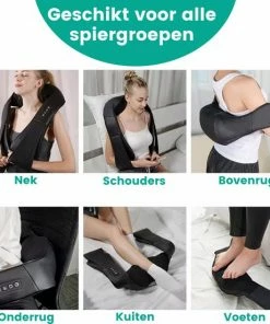 Keltzman Shiatsu Massage Kussen - Electrische Nek, Schouder En Rugmassage - Warmte Functie - Luxe Model - Infrarood - Gratis Draagtas -KLASVSA Verkoop 550x552 8